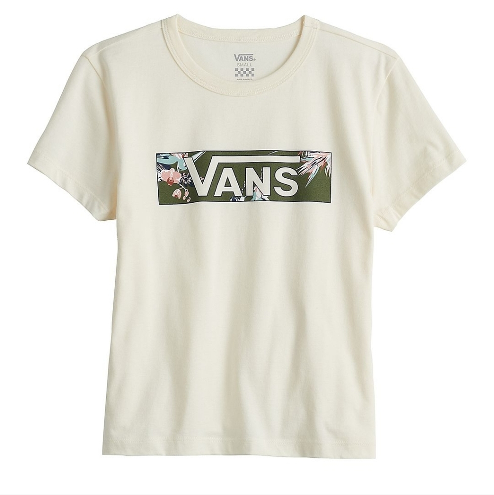 Vans  Short Sleeve Tee Juniors Antique White